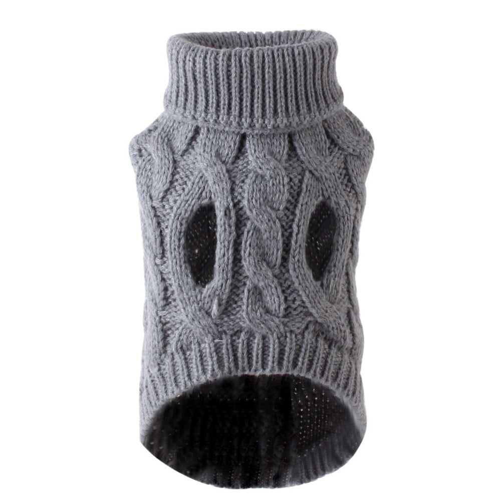 Chandails pour animaux d'hiver chauds