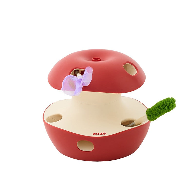 Jouet chat électrique Self-amusant Boredom-buster Smart Rotating Platform Automatic Cat Teaser