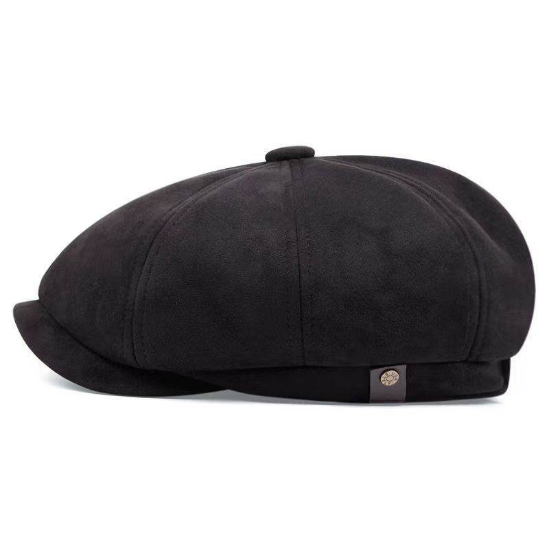 British-style Youth Casual All-match Vintage Octagonal Beret