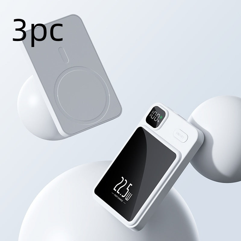 Léger Magnetic Wireless 22W Charge rapide Banque de puissance Charger Alimentation Mobile