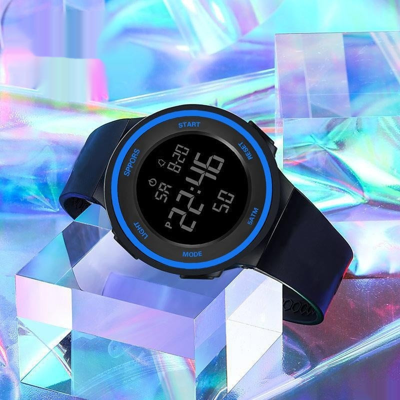 Montre électronique sport multifonction grand écran