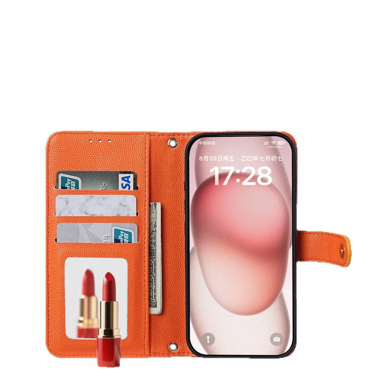 Sac de téléphone à fermeture éclair Crossbody Lanyard