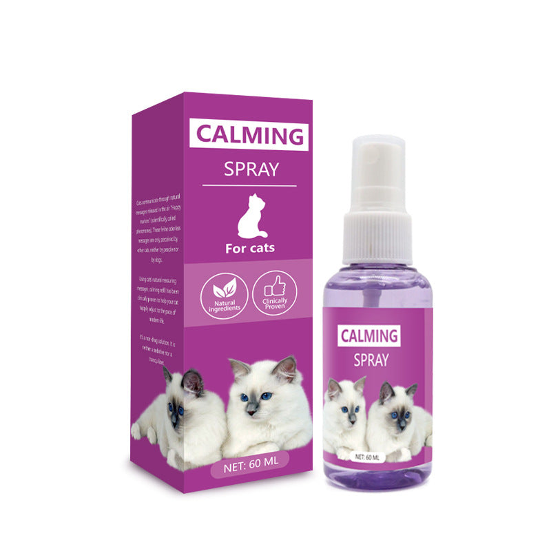 Vaporisateur apaisant et calmant pour animaux de compagnie