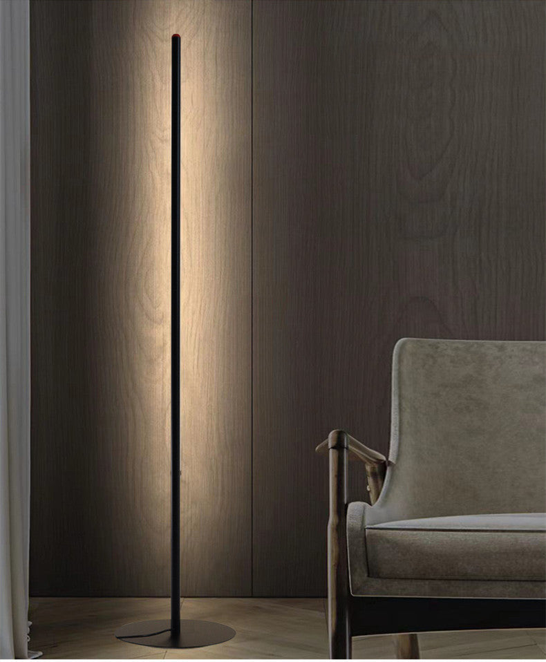 Lampe de sol simple LED lumière salon et hôtel canapé décoration coin lampe chambre lits