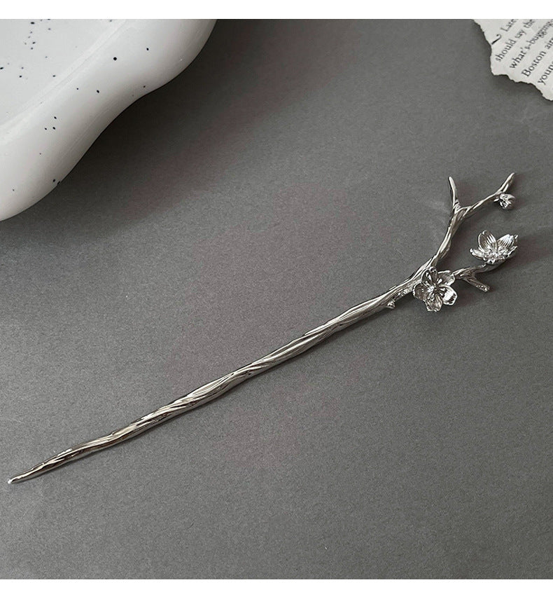 Plum Blossom Metal Hairpin Chinese Flower Special-interest Design Hair Accessoires