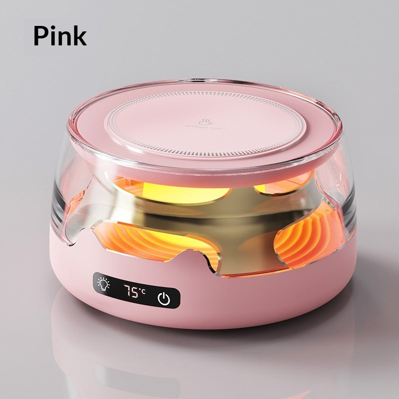 Sous-verre de chauffage thermostatique ménager