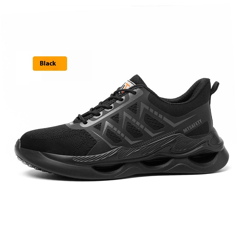 Chaussures de protection du travail en acier respirant léger pour quatre saisons