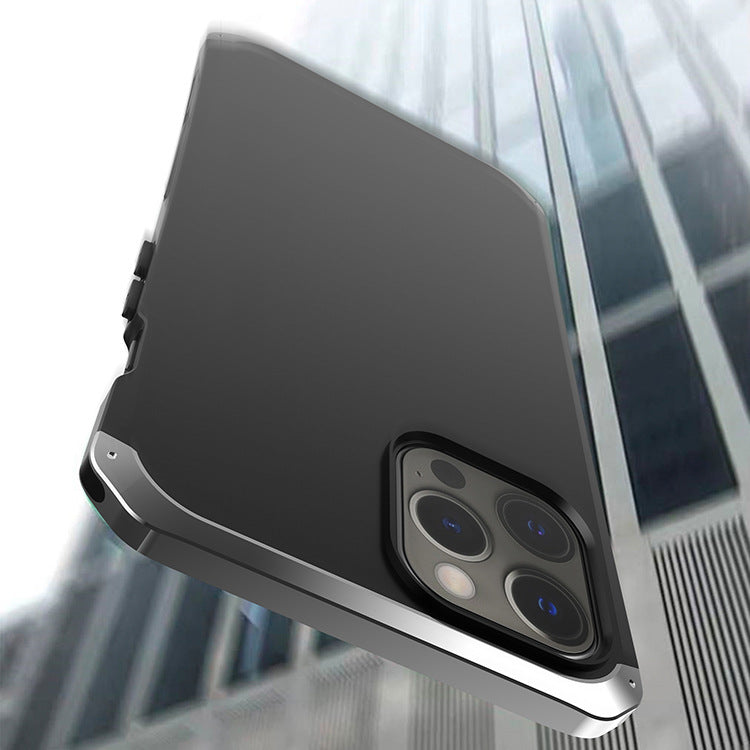Étui de téléphone à vis métallique résistant à la chute