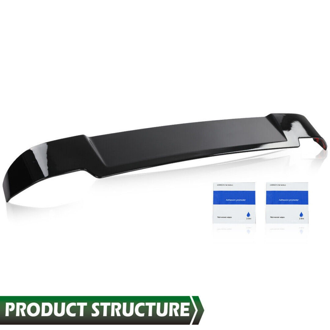 Pour 2020-2023 Land Rover Defender 110 Arrière Toit Spoiler Wing Glossy Black