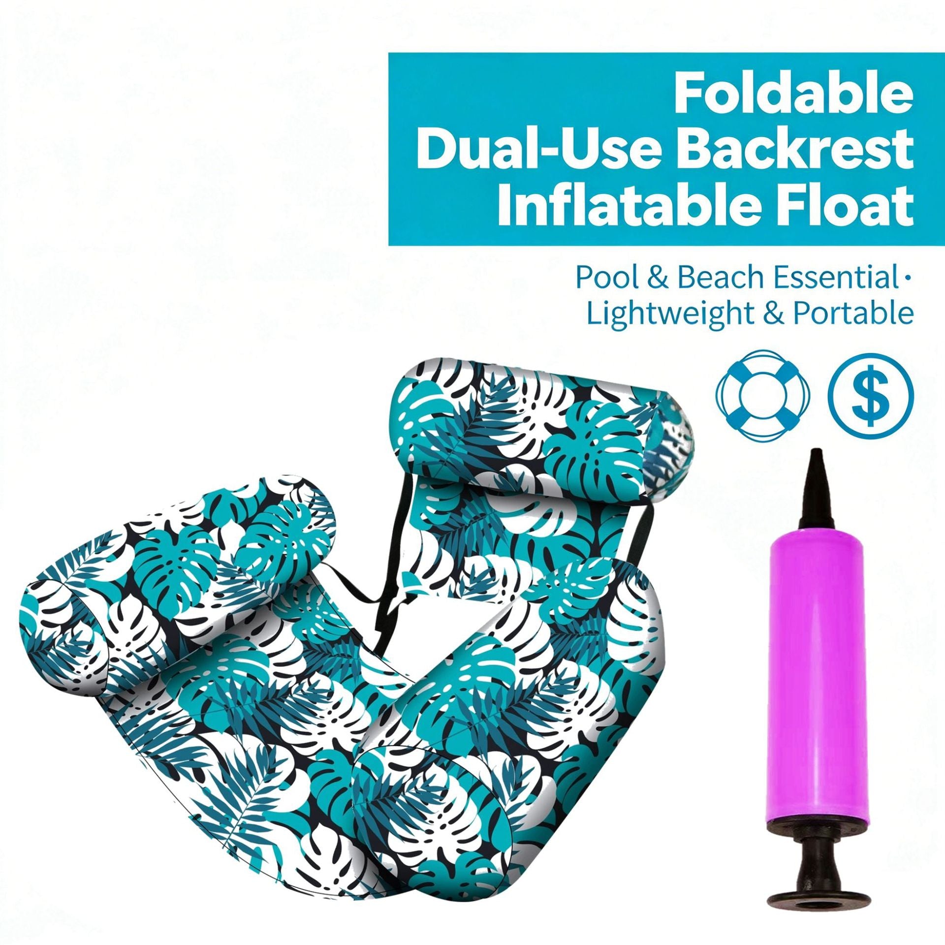 Siège gonflable à eau Lit flottant
