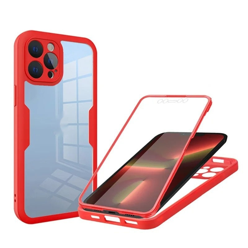Shell Membrane boîtier de téléphone intégré résistant à la chute boîtier de protection transparent