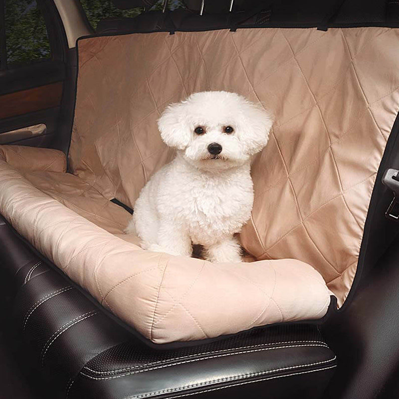 Animaux de compagnie Car arrière et tapis de chien