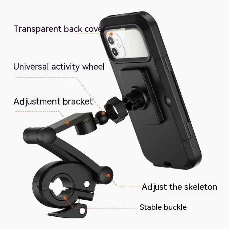 Porte-cellulaire de vélo charge sans fil étanche