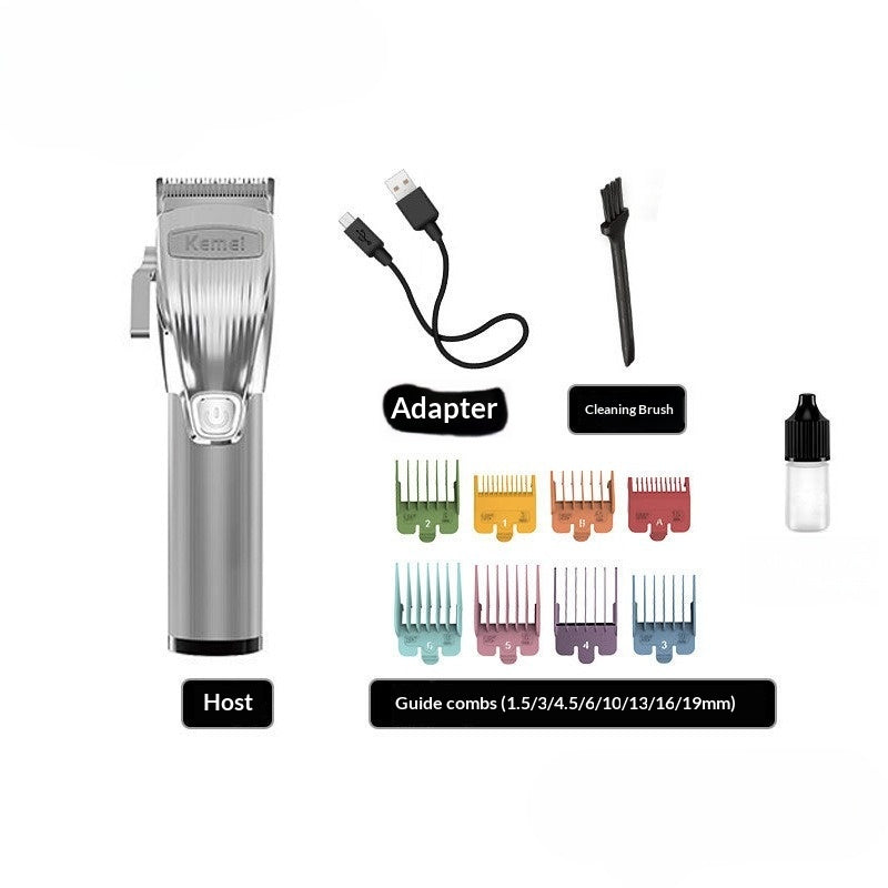 Clipper électrique de réduction de bruit pour tête d'huile carving Salon Clipper cheveux