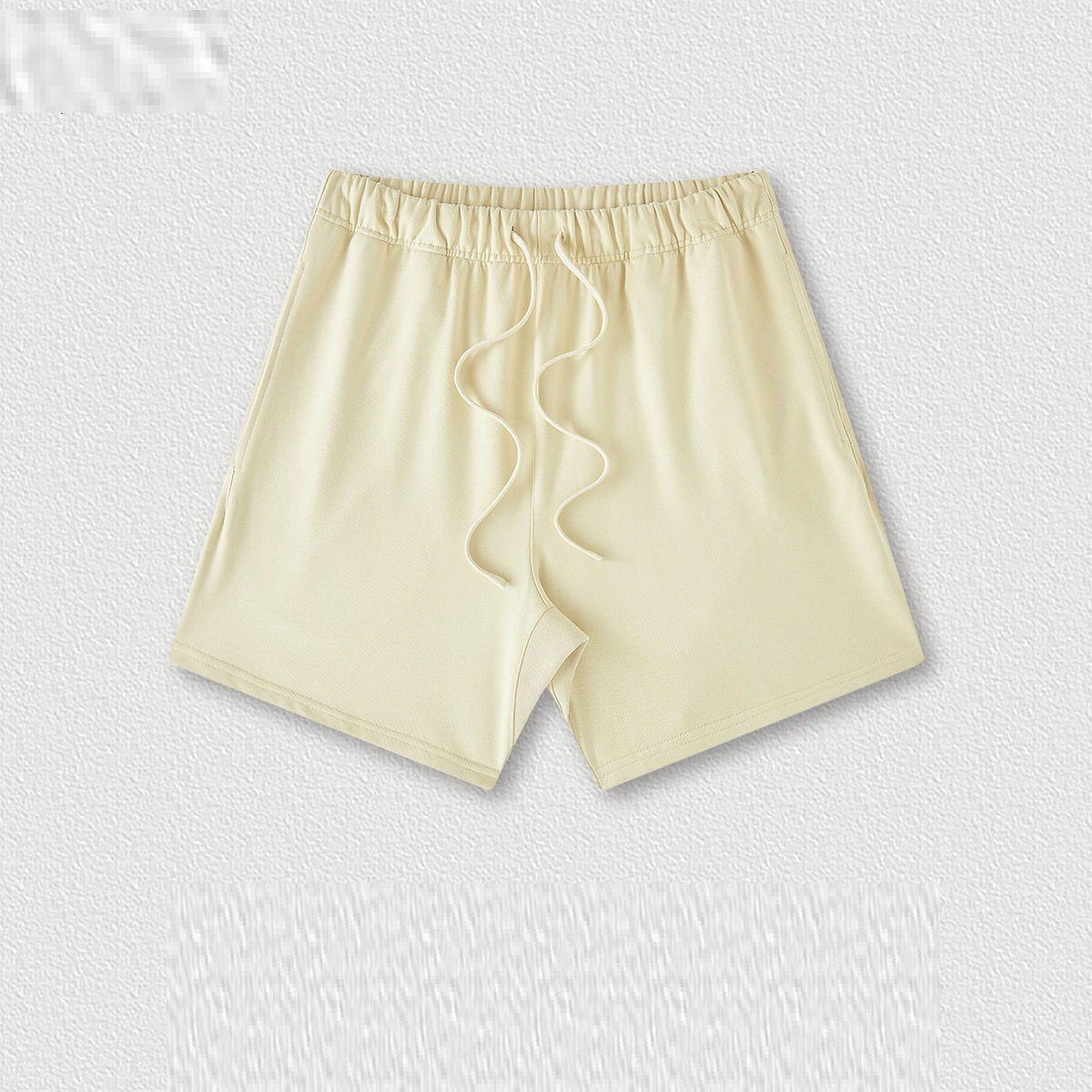 Couleur de la Terre Style de base Short en coton moyen et grand pour enfants