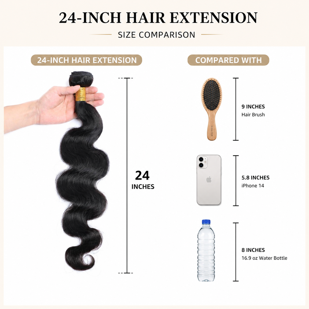 Glueless Body Wave Ensembles de cheveux humains pour l'usure quotidienne10A Virgin Remy cheveux porter doux & Thic