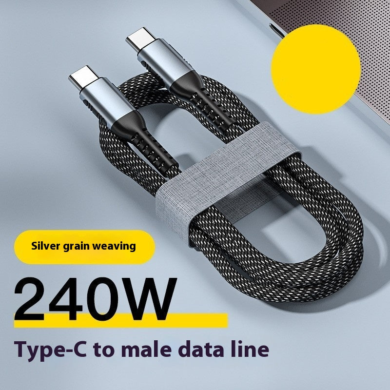 Tissage rapide de câble de données 240W PD