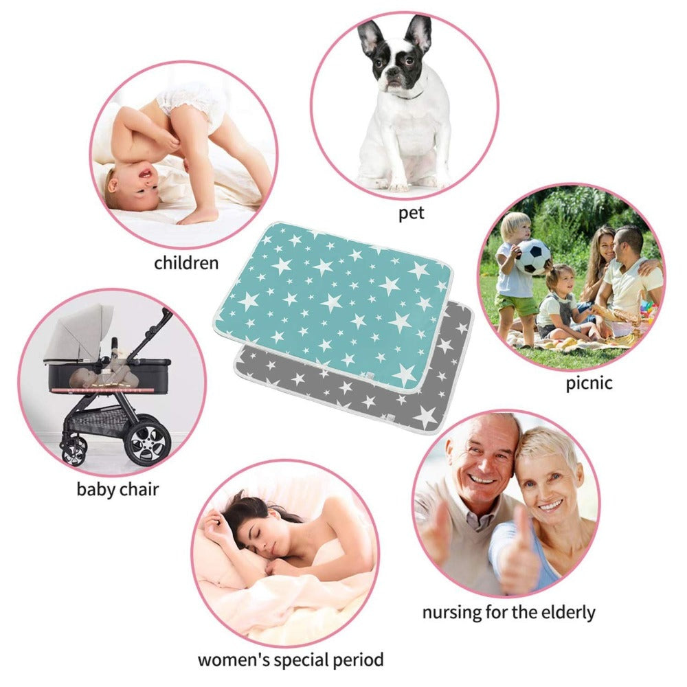 Pad de soins multifonctions en deux parties