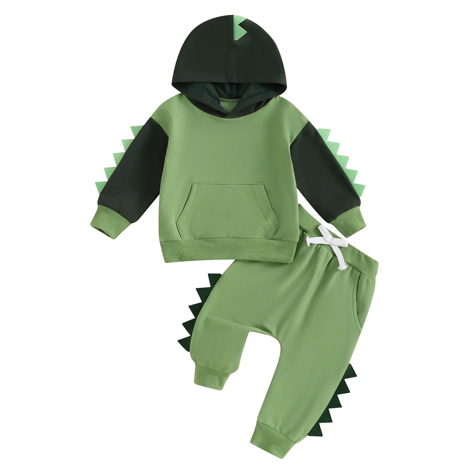 Garçons PrintempsAutomne Casual Color-Block Set