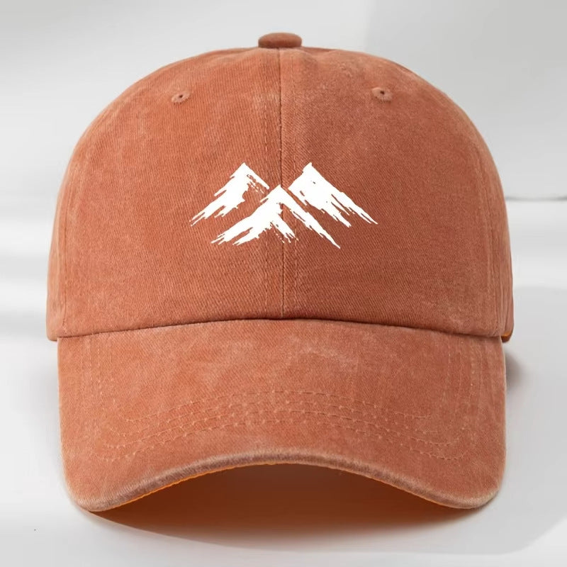 Imprimé Vintage Lavé Homme Lavé Casquette Casual