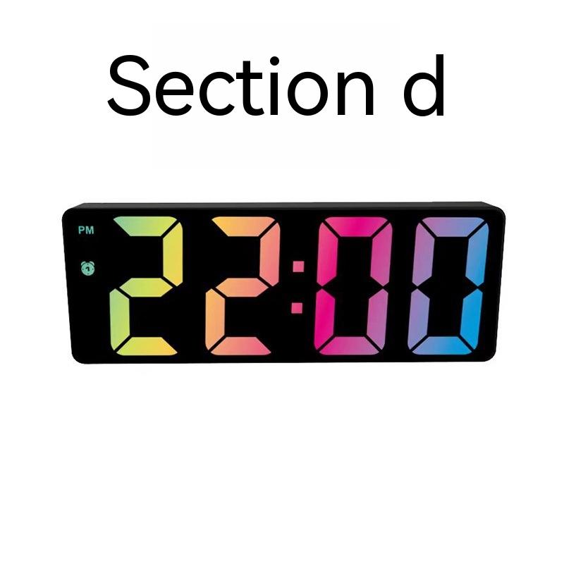 Horloge de chevet électronique Big Screen et Font