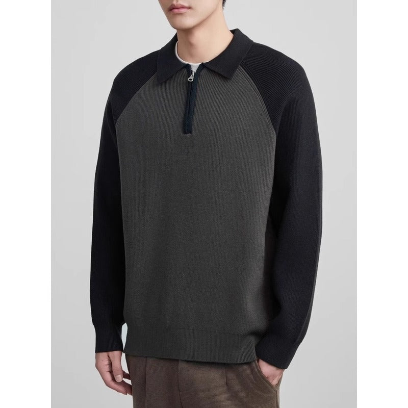 Chandail à manches longues Raglan de style japonais occasionnel