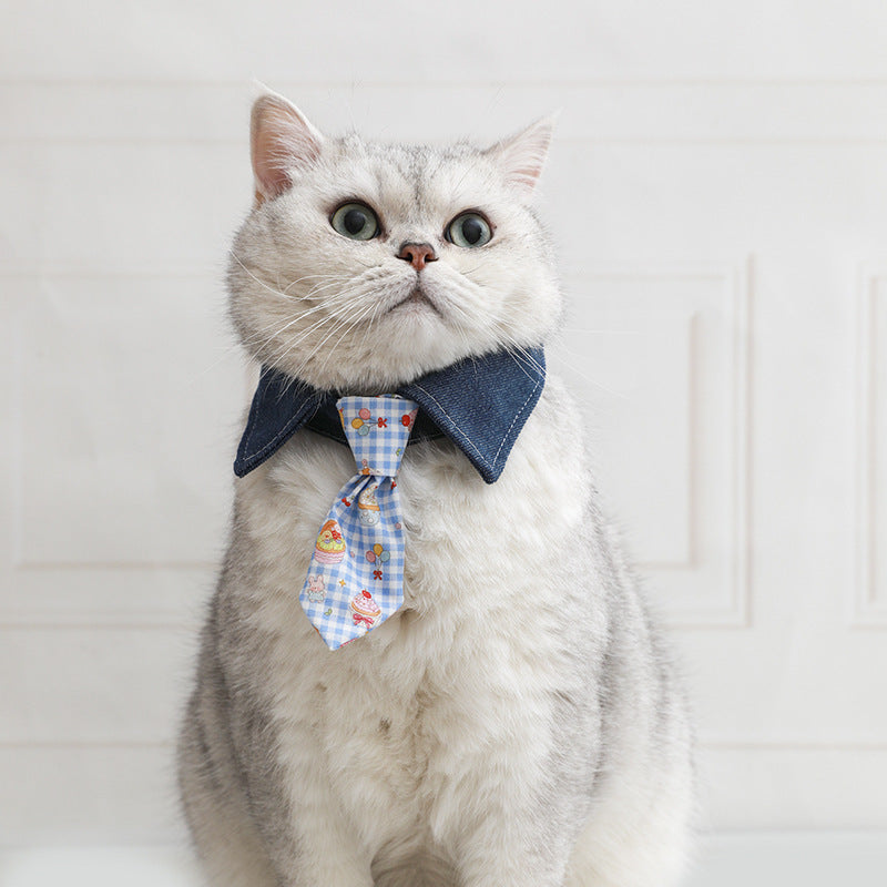 Collier mignon de chat de chat Bow en plusieurs styles