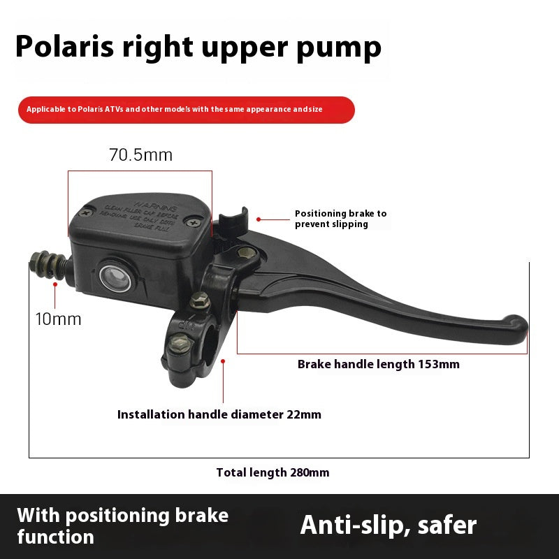ATV ATV Accessoires 500CC Motorcycle Disque Brake OilPump