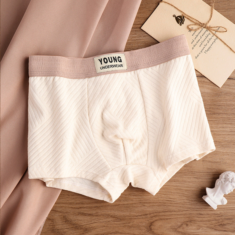 Slips de Texture pour hommes en coton