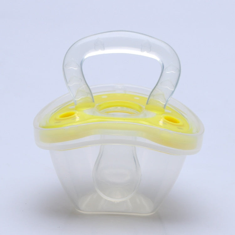 Baby Products Full Silica Gel Pacifier Deux couleurs Liquide Silicone Sommeil Confort Baby Pacifi