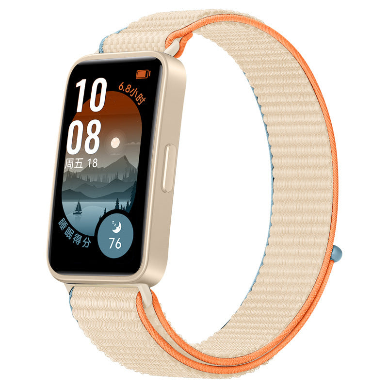 Bracelet velcro Nylon Loopback tout-match simple