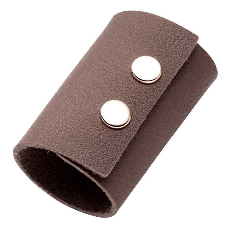 PU Leather Headband Gel Femmes Poneytail Clip Décoration Accessoires de cheveux