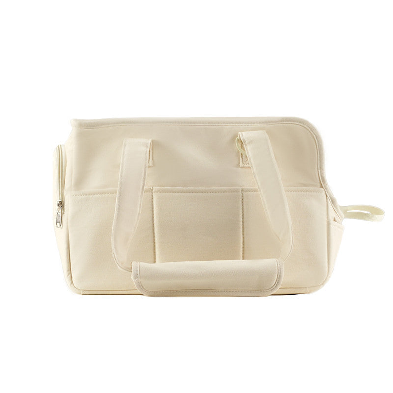 Porte-chat et porte-chien respirant extérieur compact et portable pour les sorties pour animaux de compagnie