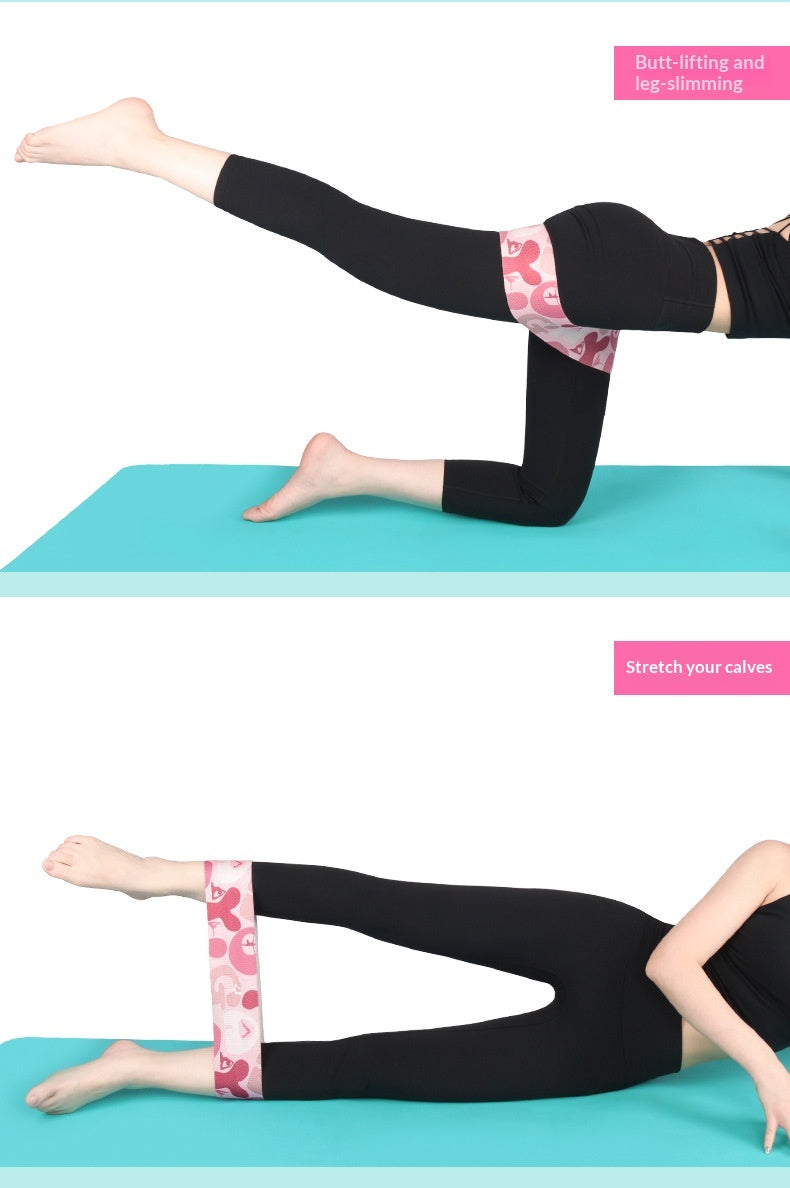 Bande élastique de fitness pour les belles fesses