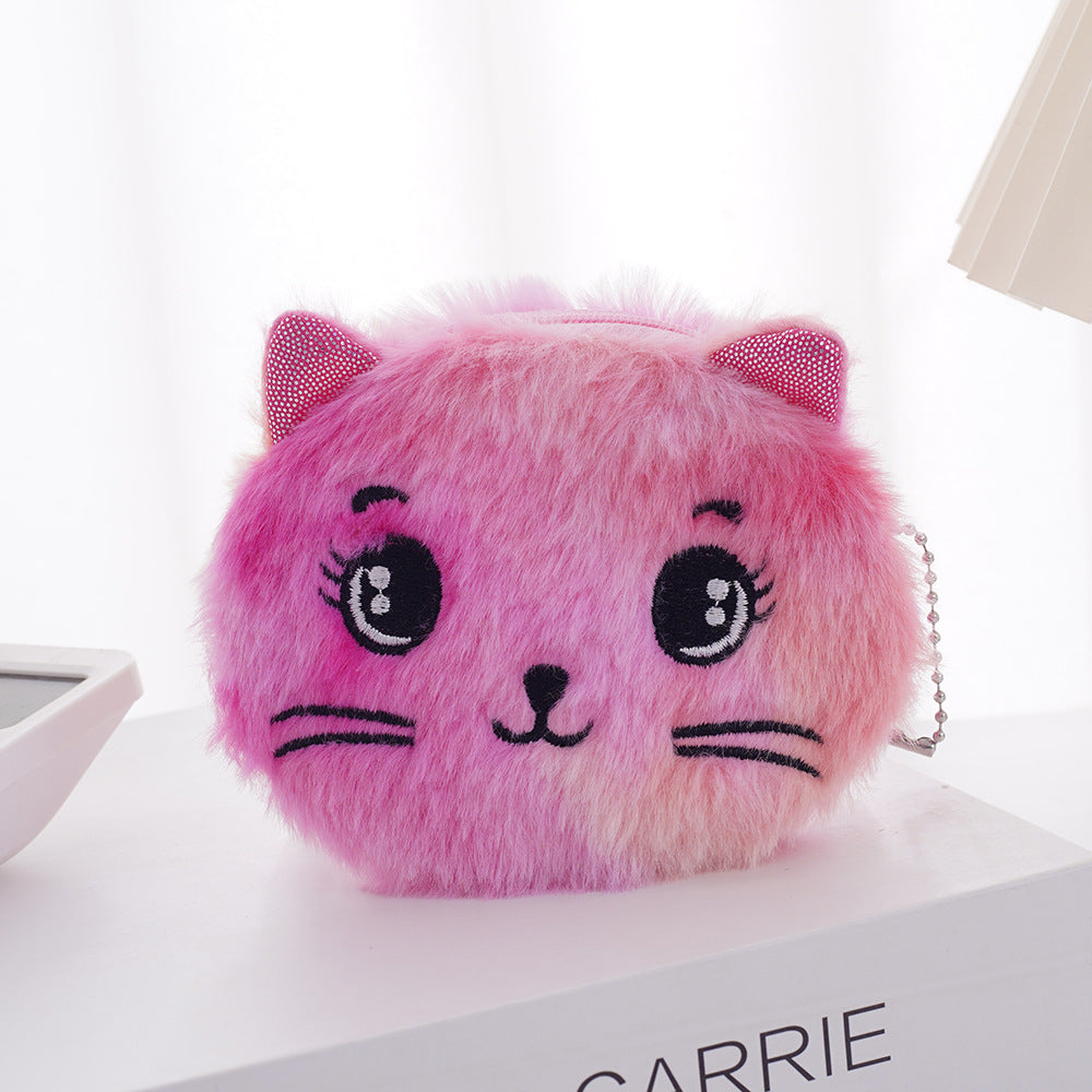 Tissu-cadeau mignon en peluche pour la poursuite de dessins animés