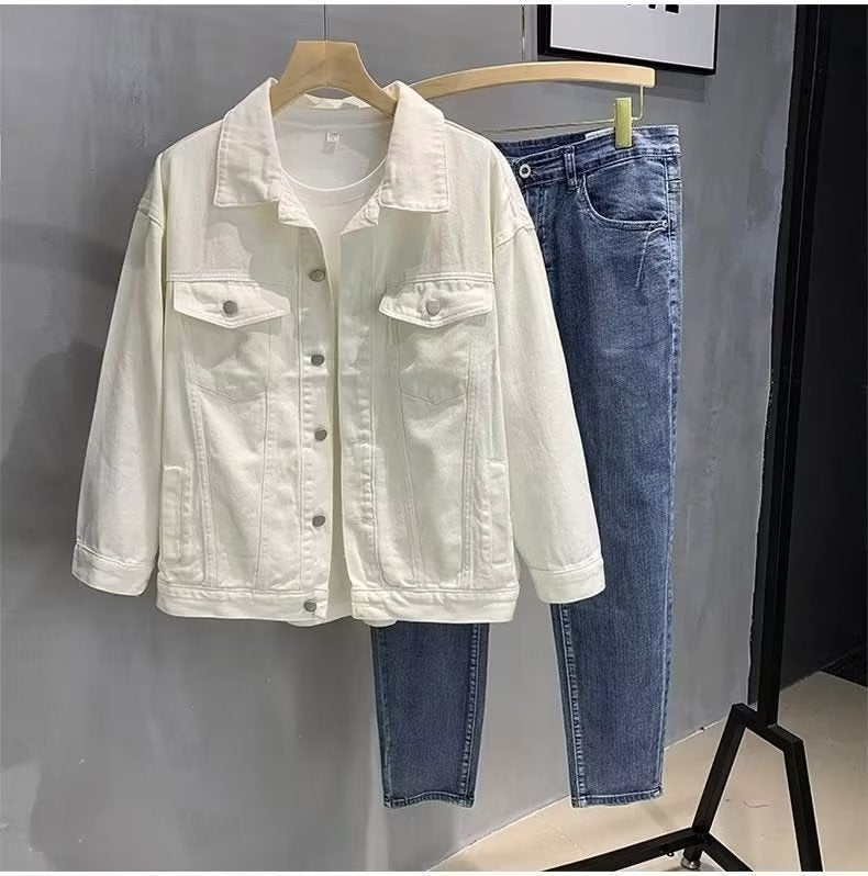Beau Edgy Relaxed-fit Versatile veste de travail