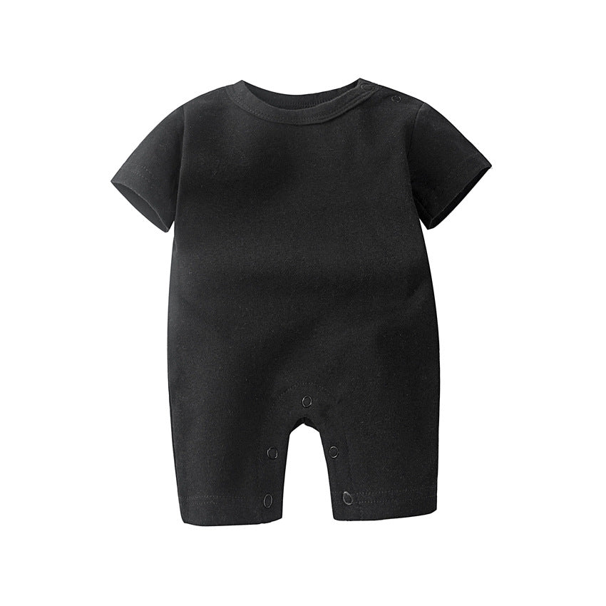 Chemise bébé et bébé coton manches courtes
