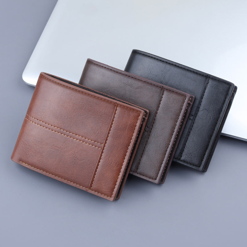 Portefeuille court homme Clip Multi Fonctionnel Zero Wallet