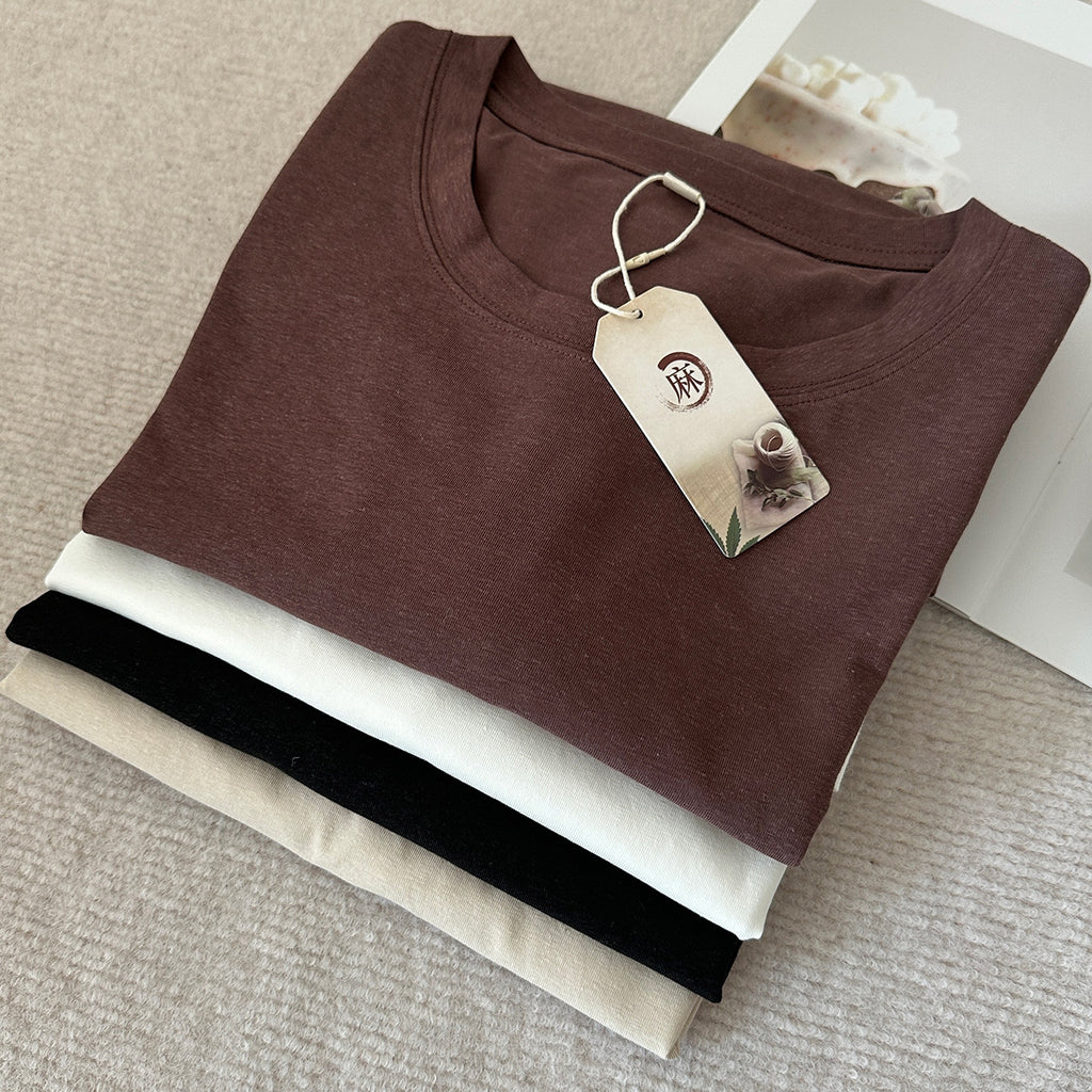 Men's crew neck short sleeve T-shirt