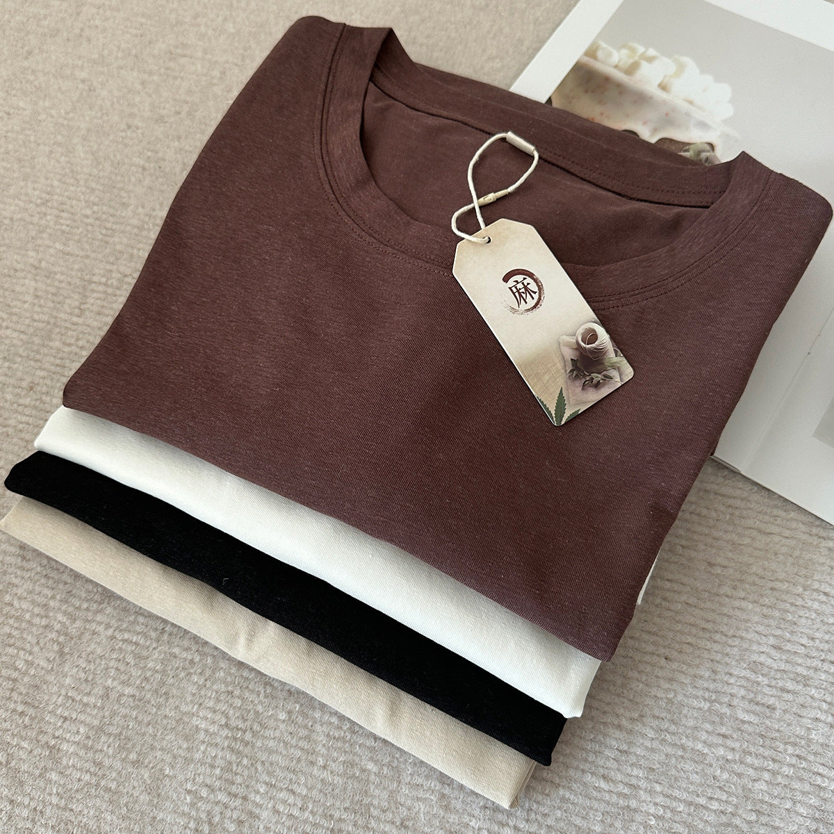 Men's crew neck short sleeve T-shirt