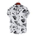 Hommes Relaxed-fit manches courtes vieille chemise