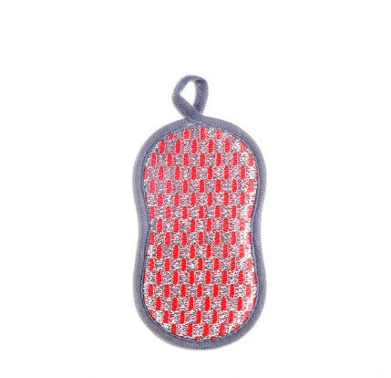 Éponge de vaisselle rouge-sac