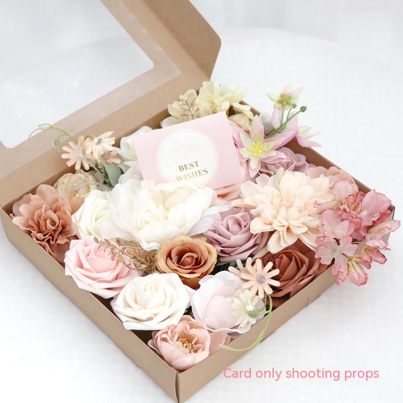 Boîte à fleurs Mariage Anniversaire Fête Cadeau Mariage Demoiselle d'honneur Bouquet de mariée