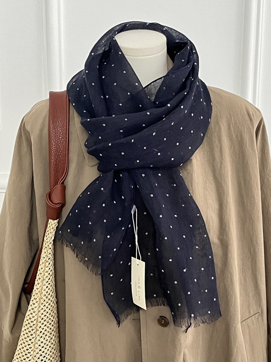 Women's Long Striped Scarf Shawl