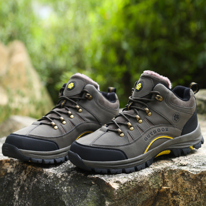 Chaussures de sport rembourrées High-top Plus Velvet