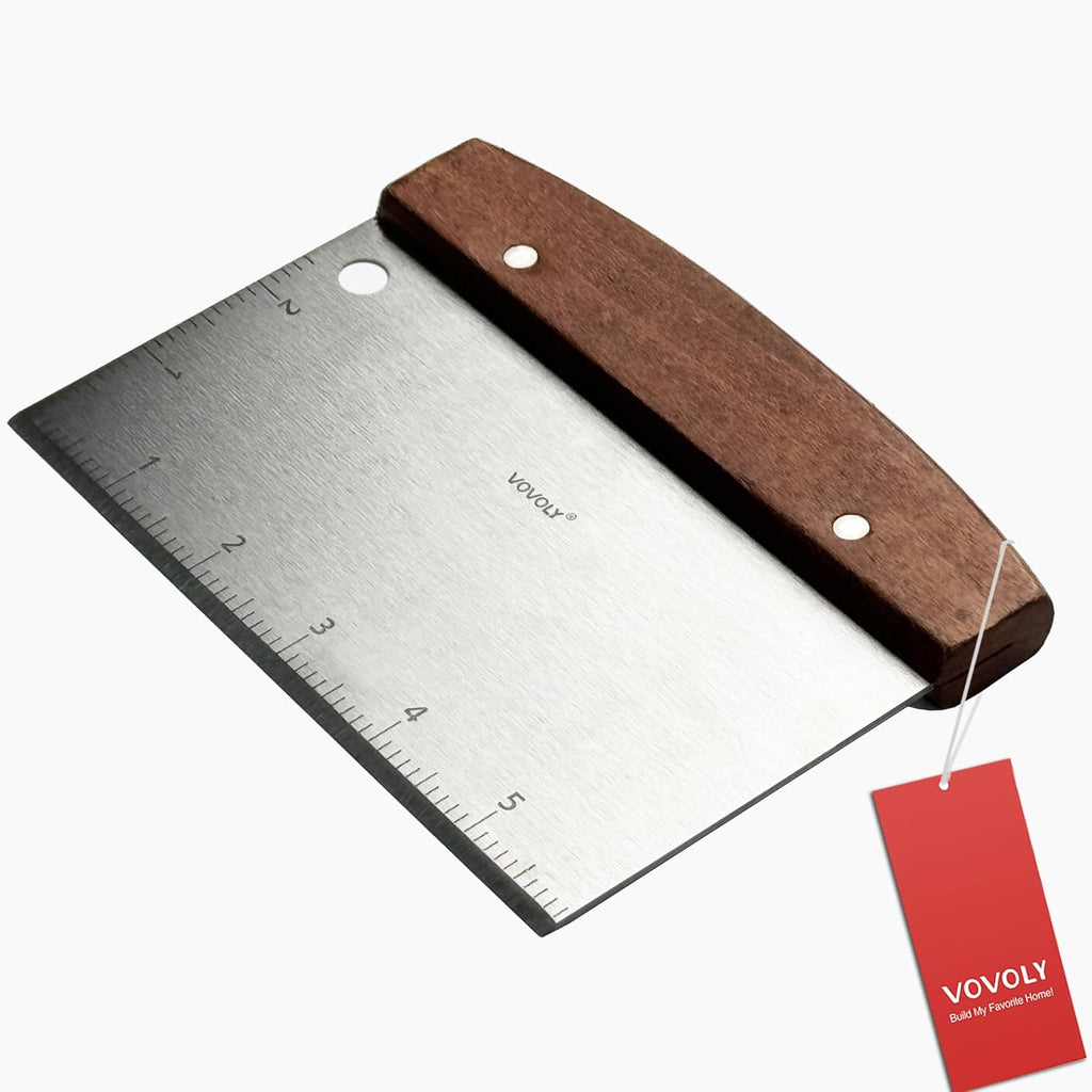 Ustensile de cuisine à grattage de banc polyvalent