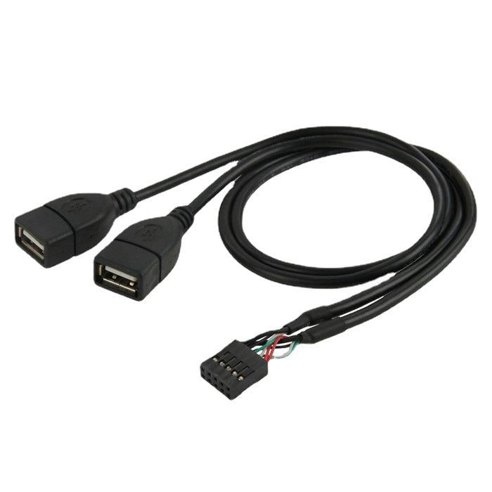 Dual-head USB AM data cable