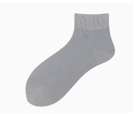 Hommes Court Printemps Été Mesh Respirant Sans couture Coton pur Hommes Chaussettes