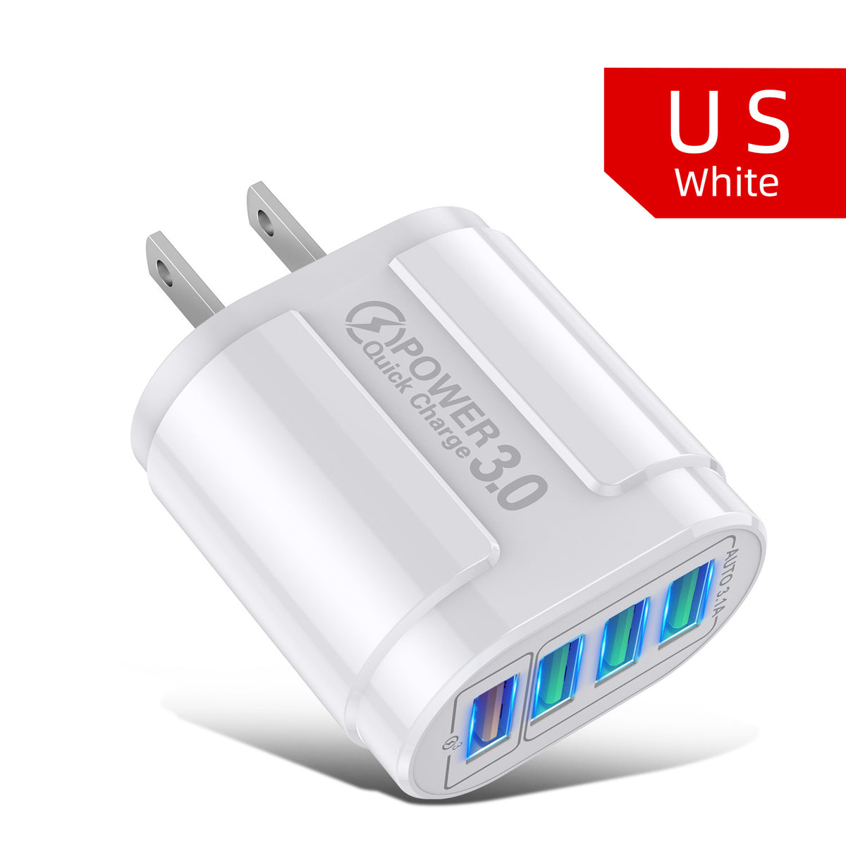 Chargeur en plastique pour téléphone intelligent à port unique