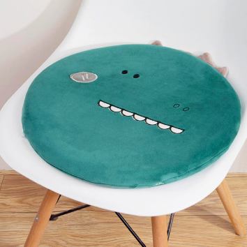 Mignon dessin animé animal ronde mémoire mousse siège Coussin non glissade fond